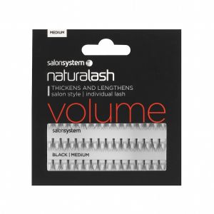Salon System Individual Lashes Flare Black Medium