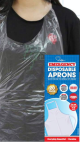 Disposable Polyethylene Aprons - 20 Pack