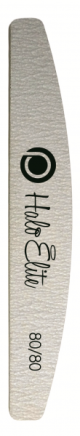 Halo Elite Half-Moon Zebra Files 80/80 grit 5 pack