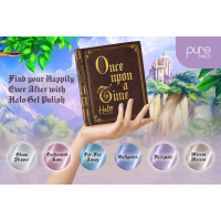 Pure Nails Halo Gel Polish 8ml- Once Upon A Time