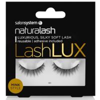 Salon System Naturalash Lashlux 001 Black Mink Style Strip Lashes