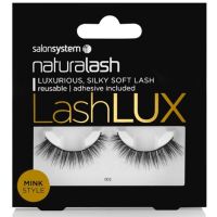 Salon System Naturalash Lashlux 002 Black Mink Style Strip Lashes