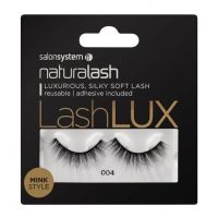 Salon System Naturalash Lashlux 004 Black Mink Style Strip Lashes