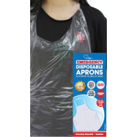 Disposable Polyethylene Aprons - 20 Pack