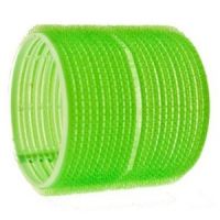 Hair Tools 61mm Green velcro roller PK6