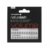 Salon System Individual Lashes Flare Black Medium