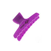 Hair Tools Large Purple Butterfly Clamp PK12
