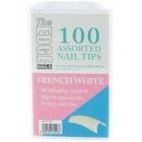 The Edge - French White Tips Pk100