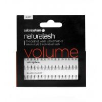 Salon System Individual Lashes Flare Black Short