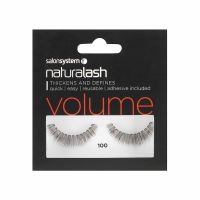 Salon System Naturalash Volume 100 Black Strip Lashes