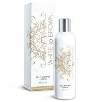 White To Brown Self Tanning Lotion - Medium 250ml